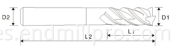 SS END MILL